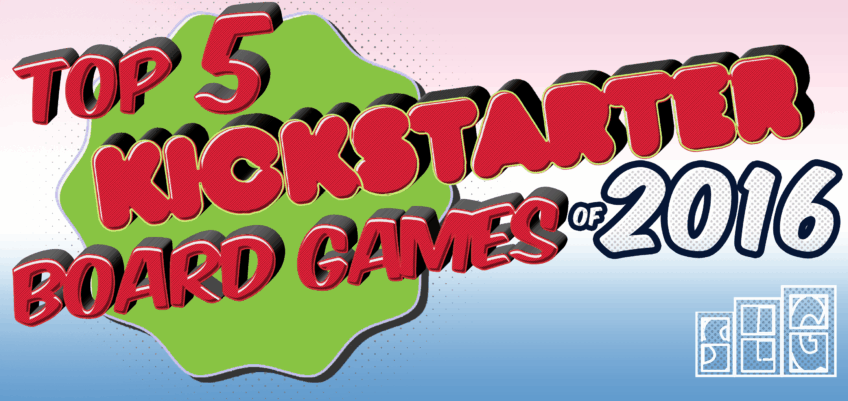 Top Kickstarter Board Games 2016