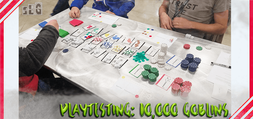 Board Game Prototype Playtesting at PAX South