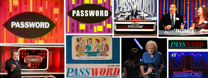 Games Like Password TV Game Show Board Games